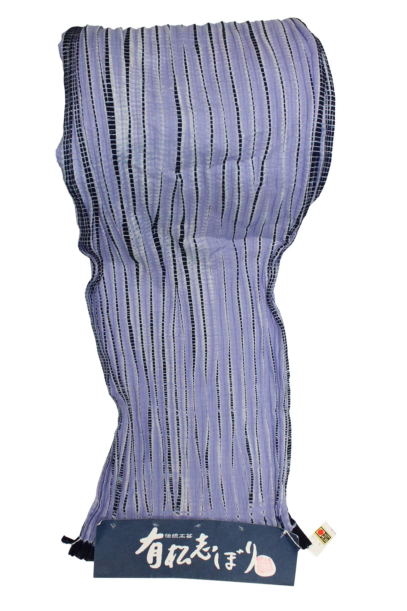 Amazon.co.jp: 伝統工芸 有松・鳴海志ぼり 藍染め 総柳 綿100%【日本製