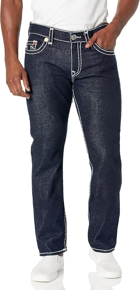 True Religion Men's Ricky Nf Super T, 2S Body Rinse, 28 | Amazon.com