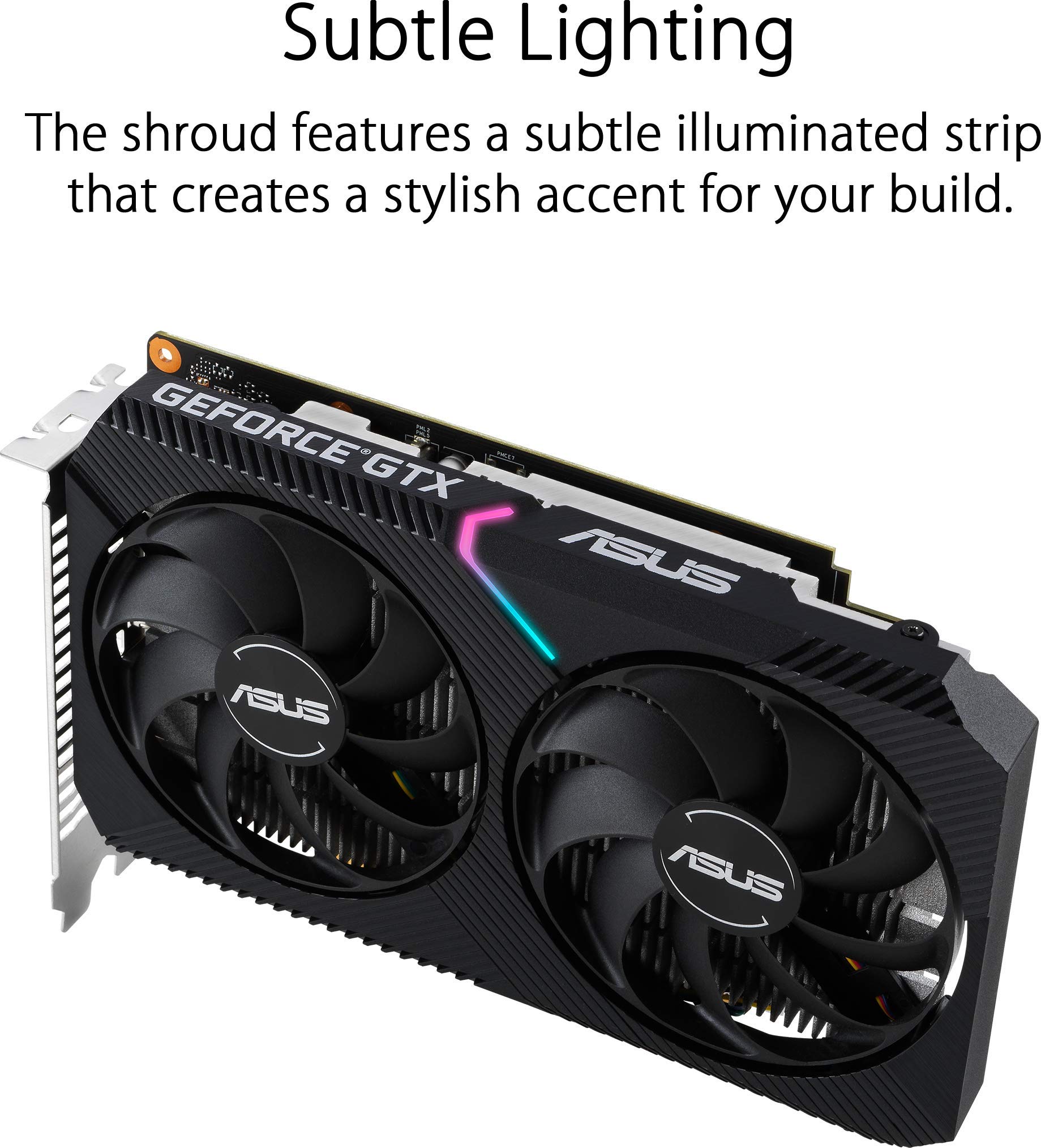 Amazon | ASUS デュアルNVIDIA GeForce GTX 1650 Mini OC Edition