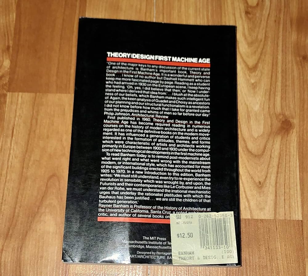 Amazon.com: Theory and Design in the First Machine Age, 2nd