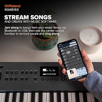 Amazon.com: Roland GO:KEYS 5 Music Creation Keyboard | 61-Note