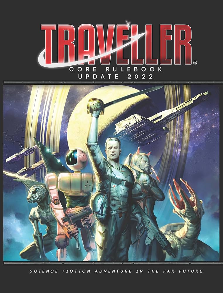 Traveller Core Rulebook Update 2022 (MGP40058): Marc Miller