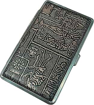 Amazon | シガレットケース タバコケース ステンレス製 スリム