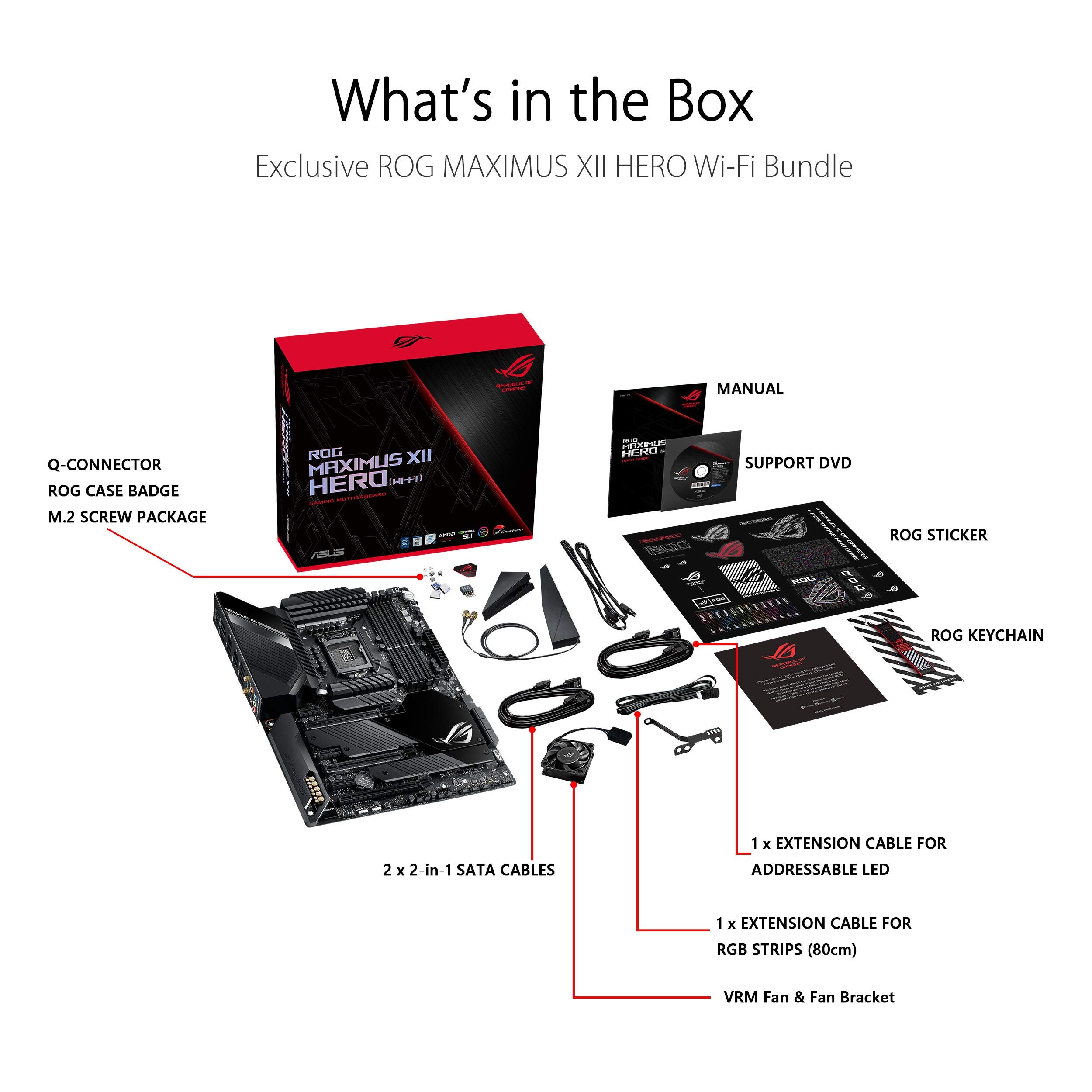 Amazon | ASUS ROG MAXIMUS XII HERO（WI-FI）LGA 1200 Intel 10th Gen