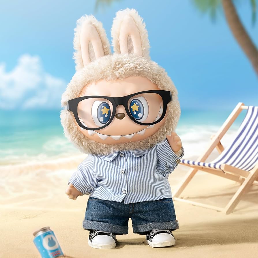 Amazon.com: POP MART The Monsters - FLIP with ME Vinyl Plush Doll