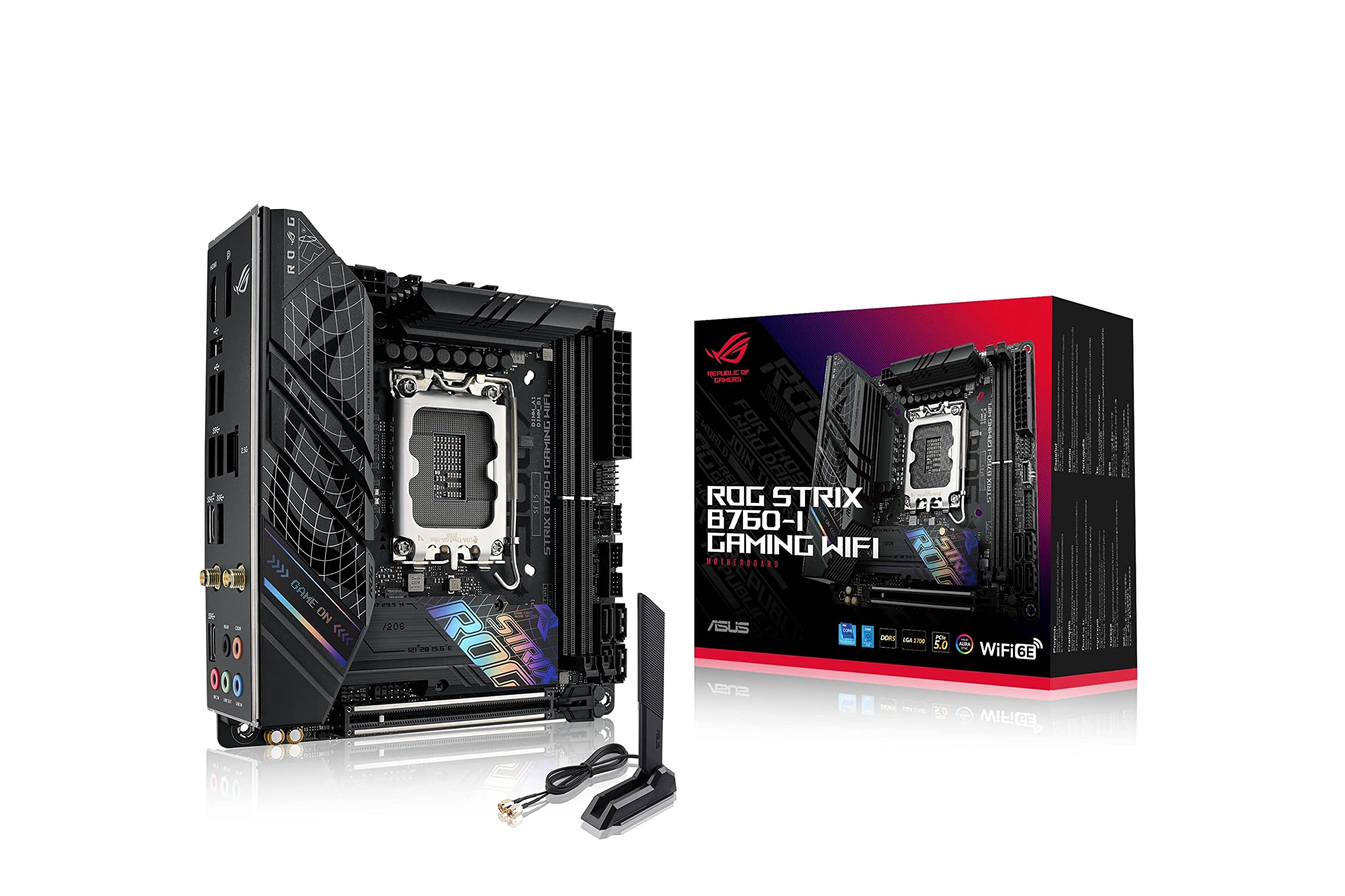 Amazon.com: ASUS ROG Strix B760-I Gaming WiFi - Intel B760 LGA