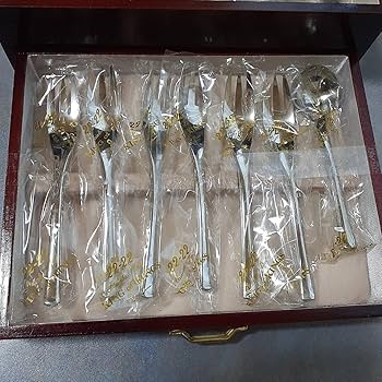 Amazon | / KING of KINGS 22-22ステンレス カトラリー 14本セット