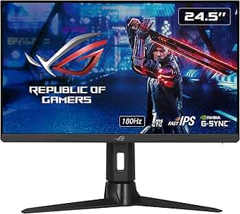 Amazon.co.jp: ASUS ゲーミングモニター ROG Strix XG256Q 180Hz/24.5
