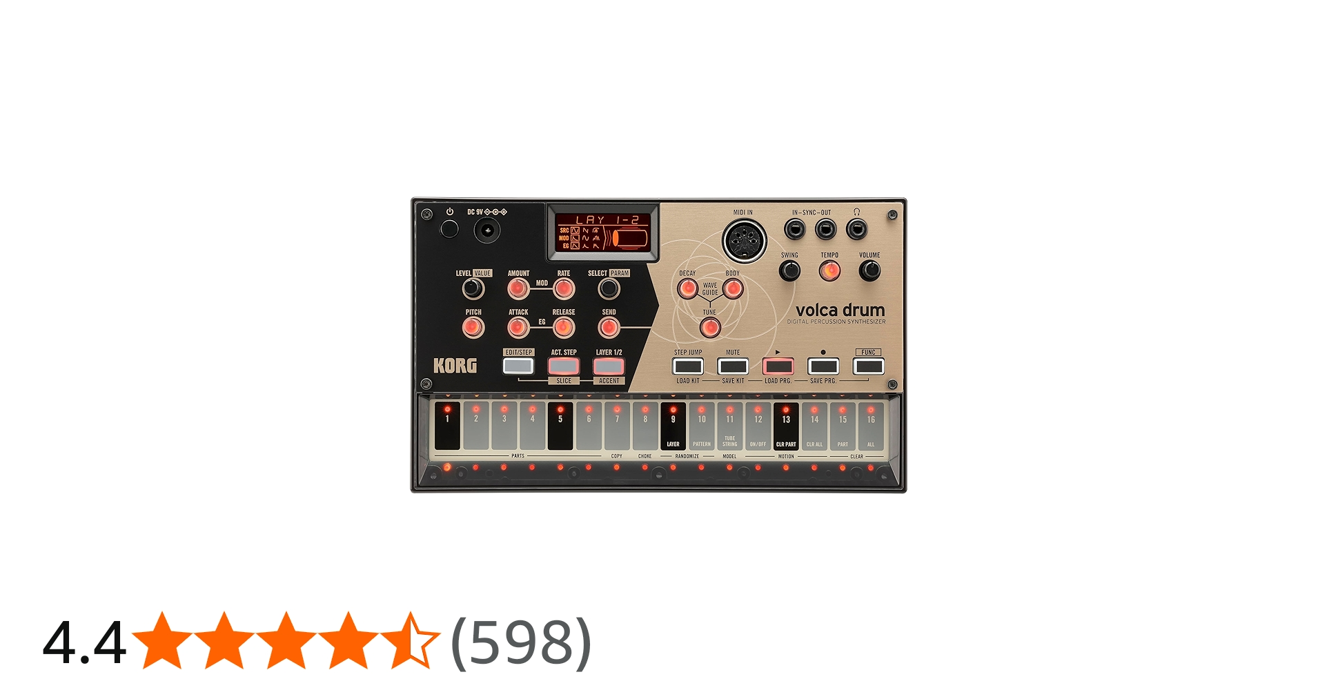 Amazon.co.jp: KORG(コルグ) デジタル パーカッション シンセサイザー