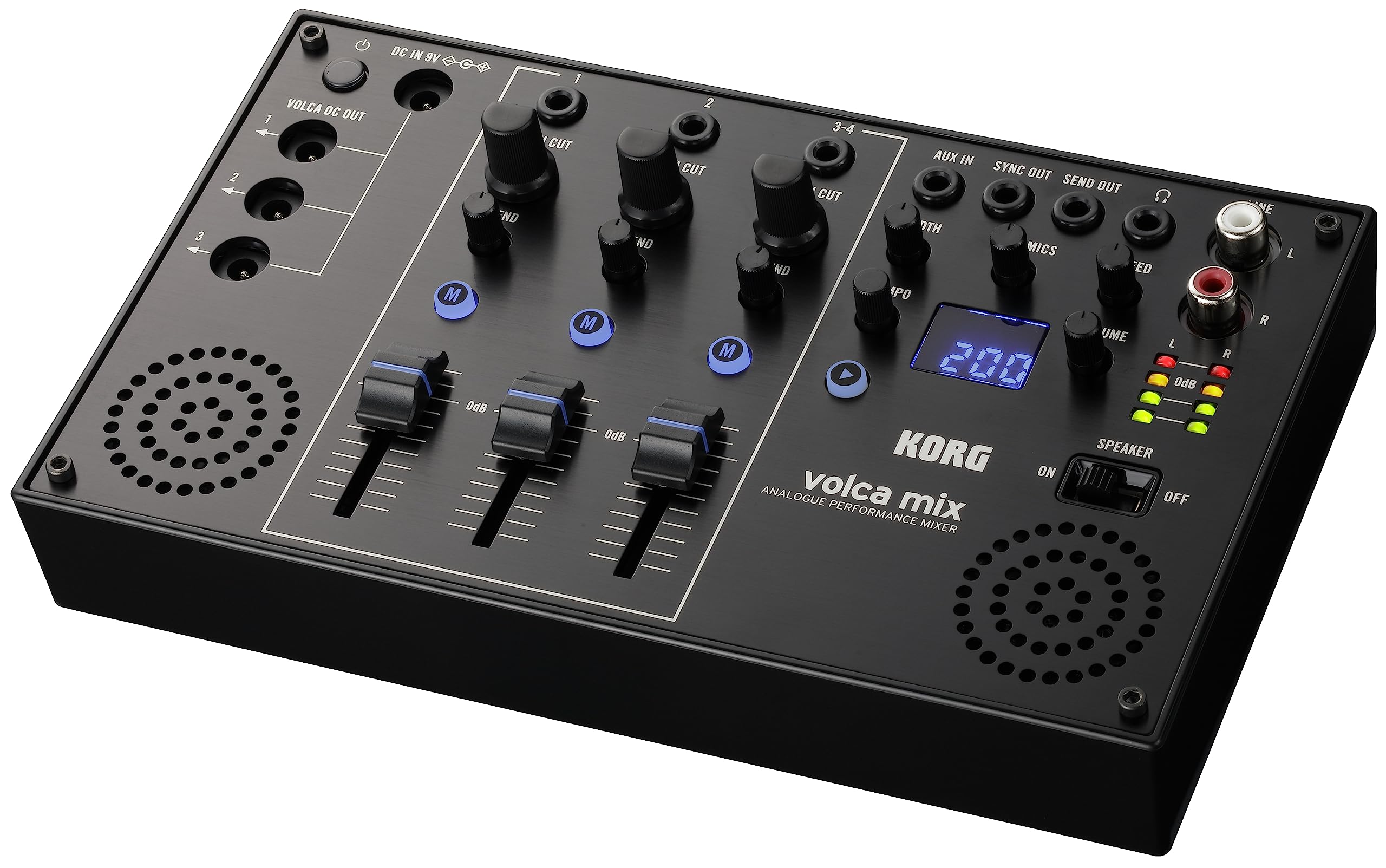 Amazon.com: Korg Volca Mix Analogue Perfomance Mixer Four Channel