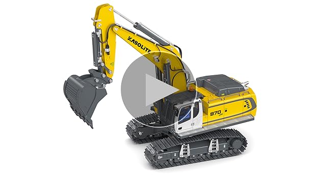 Amazon.co.jp: ラジコン ショベルカー 1/18 スケール 2.4GHz 全合金