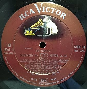 Amazon.com: Arturo Toscanini Beethoven The Nine 9 Symphonies vinyl