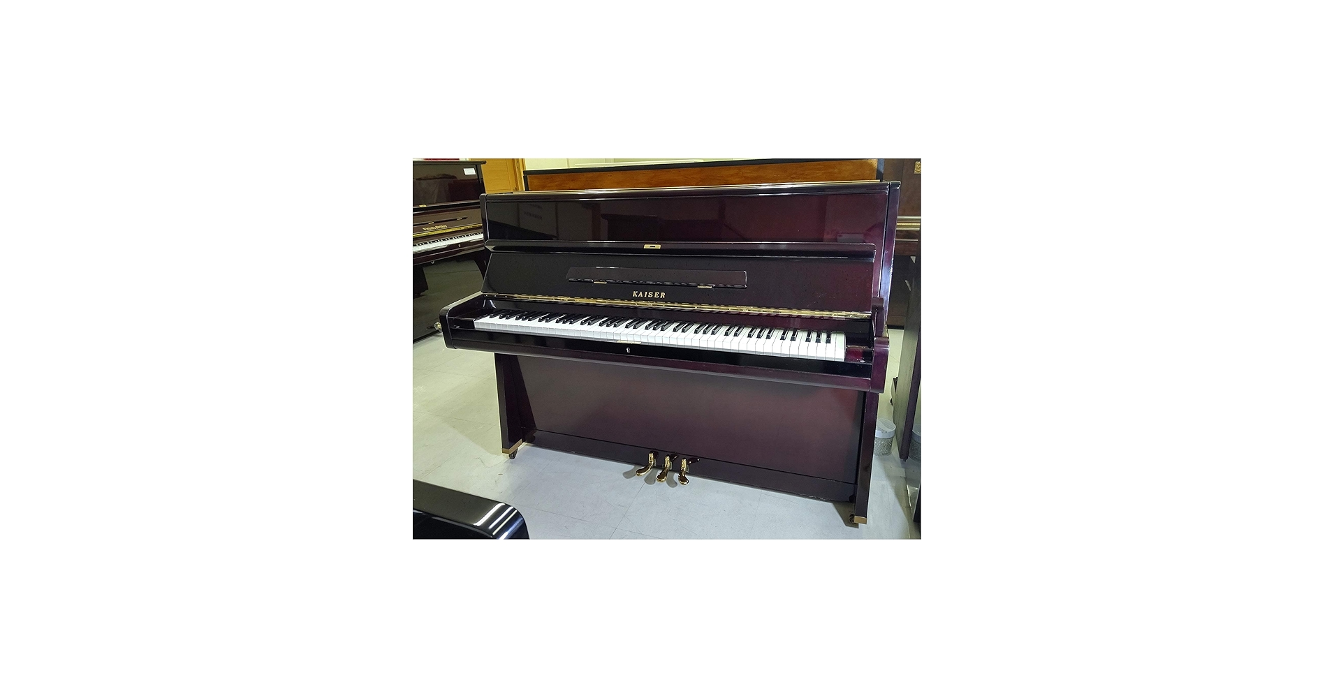 Amazon | KAISER（カイザー） アップライトピアノ 中古ピアノ | アップ