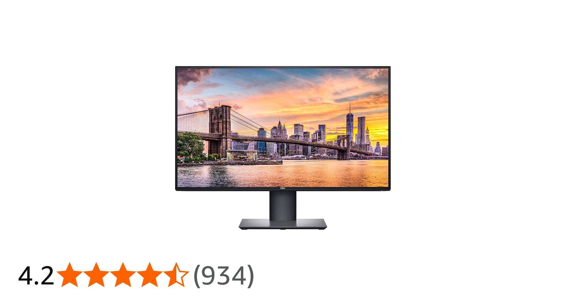 Dell UltraSharp U2720Q 27 Inch 4K UHD (3840 x 2160) LED Backlit