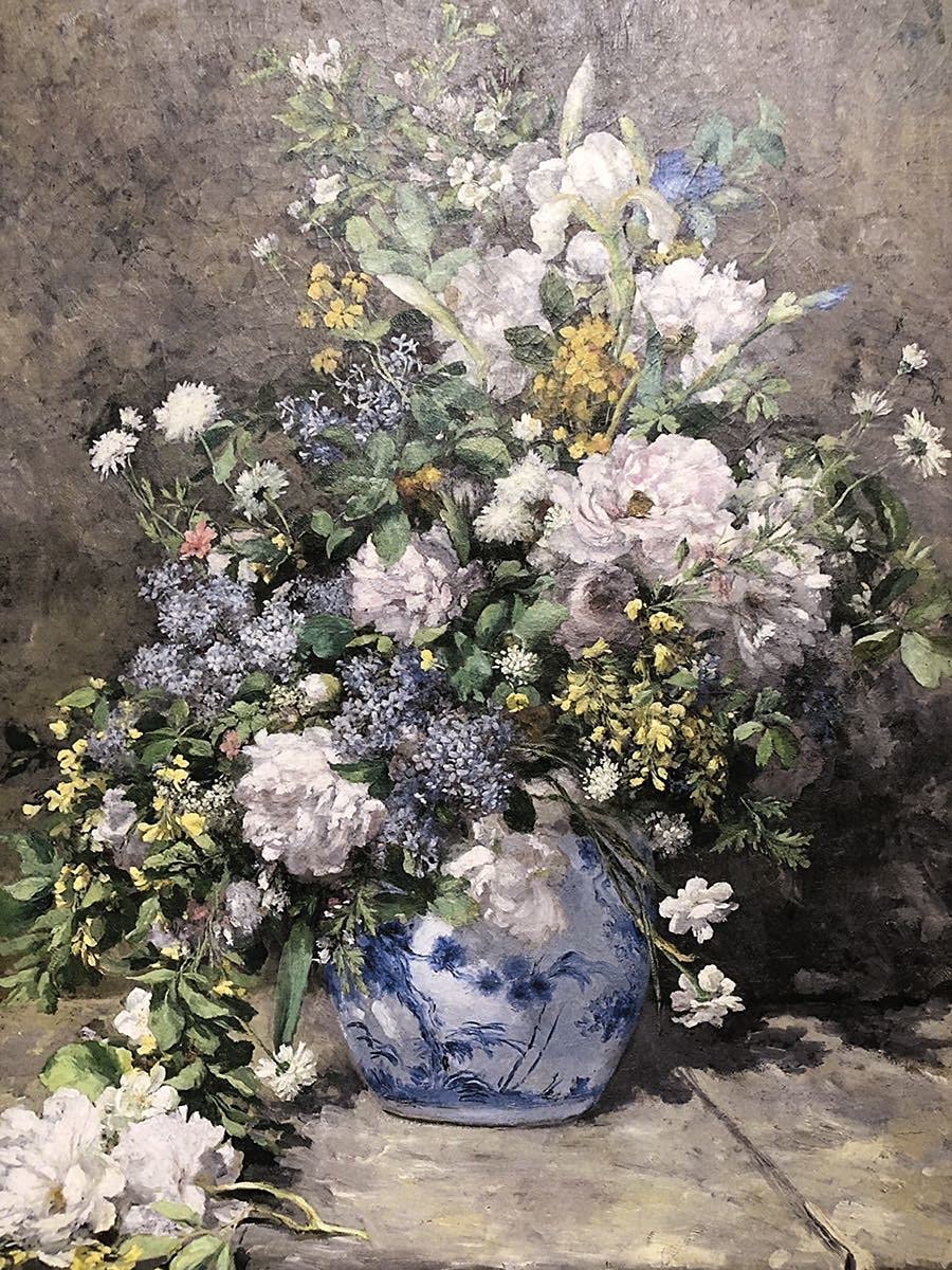 Amazon.co.jp: ピエール＝オーギュスト・ルノワール 春のブーケ 春の