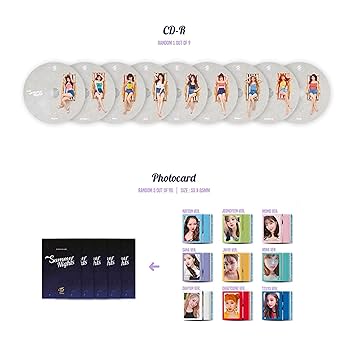 Amazon.co.jp: TWICE 2nd Special Album - SUMMER NIGHTS [ A Ver