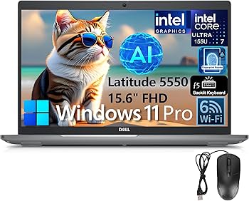 Amazon.com: Dell Latitude 5550 15 Business AI Laptop, 15.6