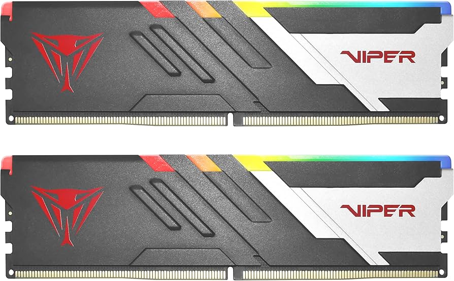 Patriot Viper Venom RGB DDR5 RAM 32GB (2X16GB) 6000MHz CL36 1.35v