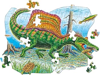 Amazon.co.jp: 恐竜ジグソーパズル スピノサウルス ([バラエティ