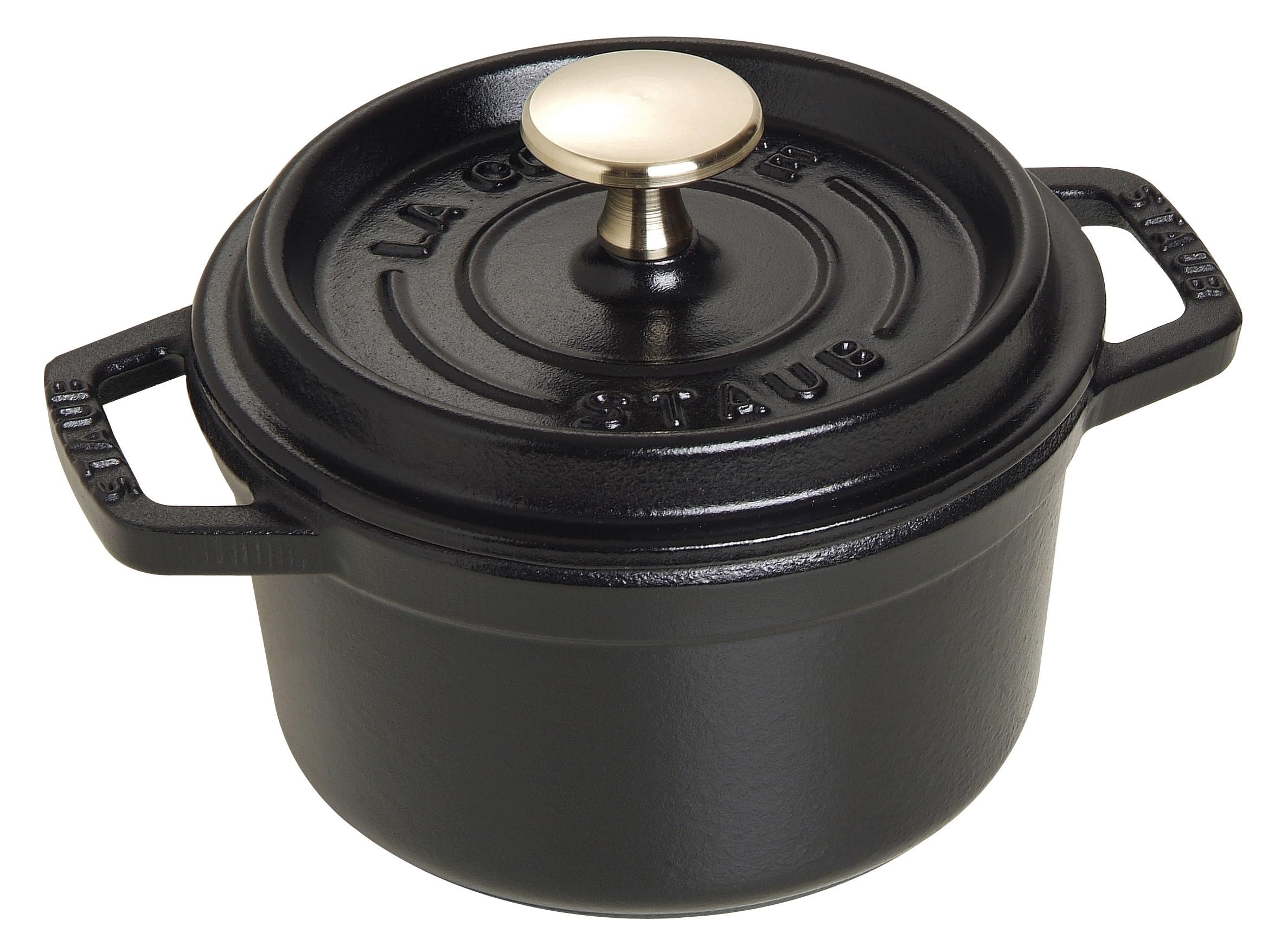 Amazon.com: Staub La Cocotte Round 40509-476 Pico Cocotte Round