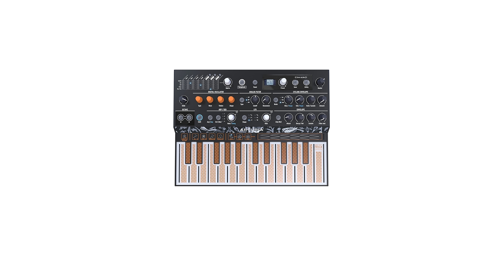 Amazon.com: Arturia - MicroFreak Synthesizer Keyboard - 25-Key
