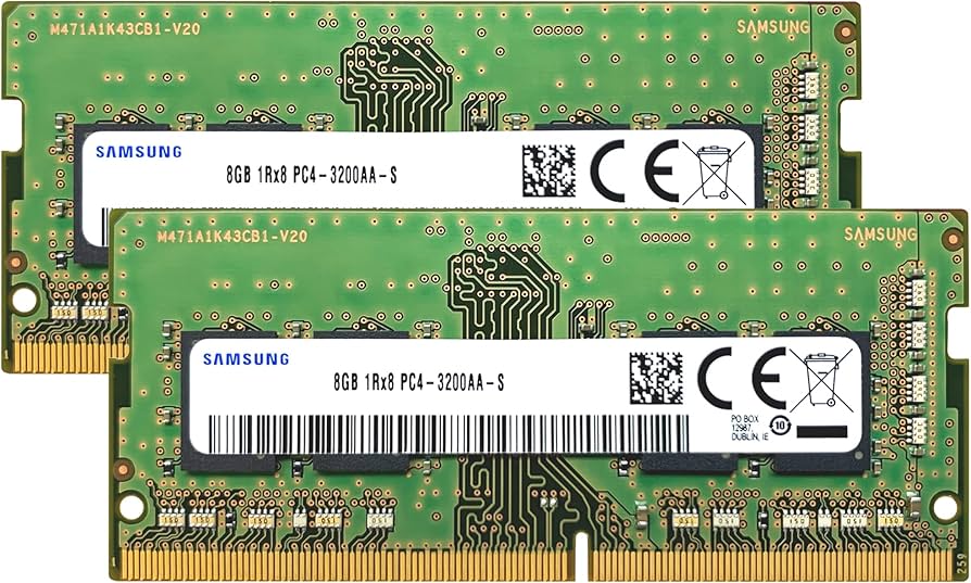 Samsung 16GB (2x8GB) DDR4 3200MHz PC4-25600 (PC4-3200AA) CL22