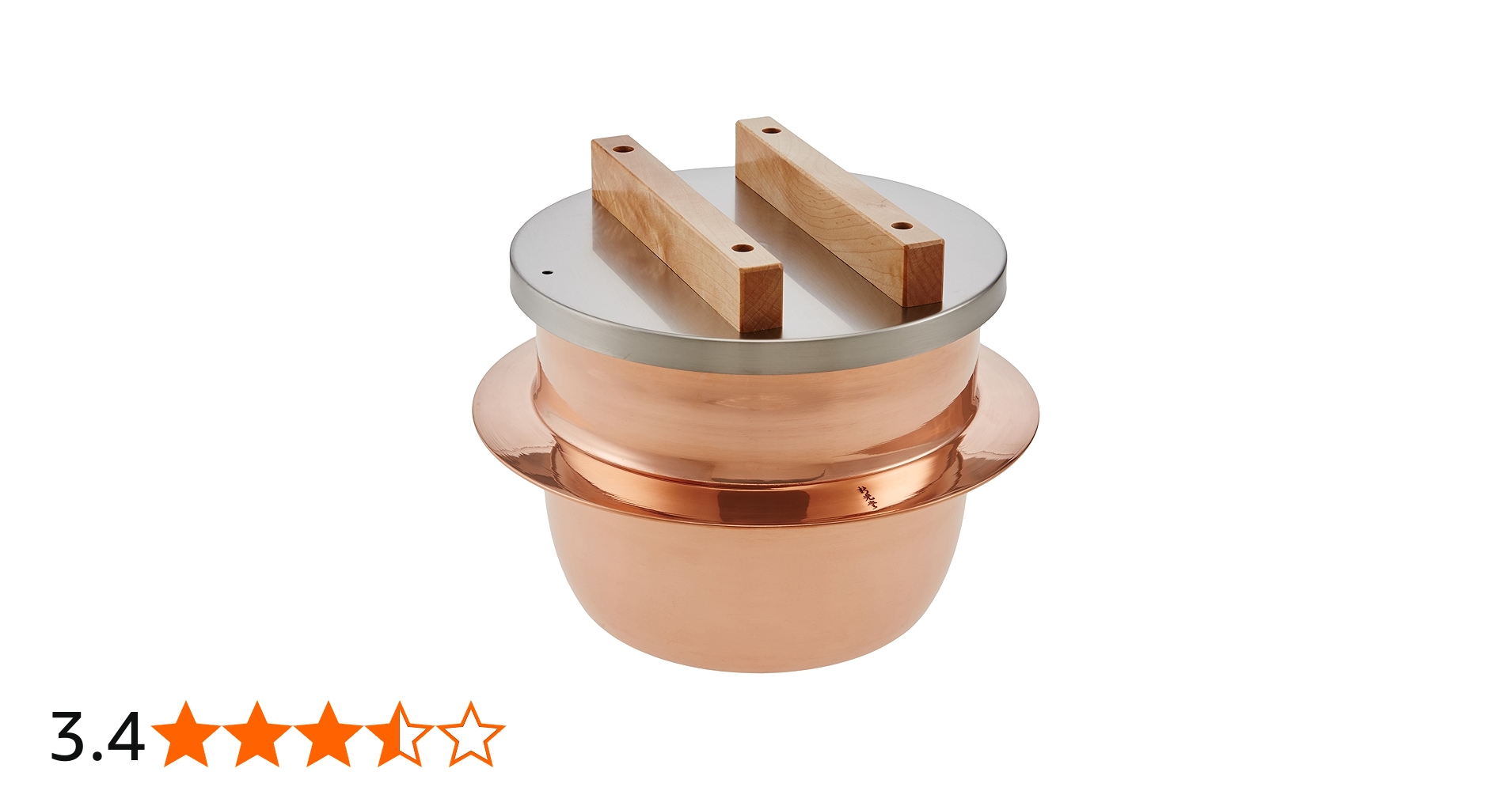 Amazon.co.jp : 新光堂 純銅製 炊飯釜 ごはんはどうだ! 5合釜 : ホーム