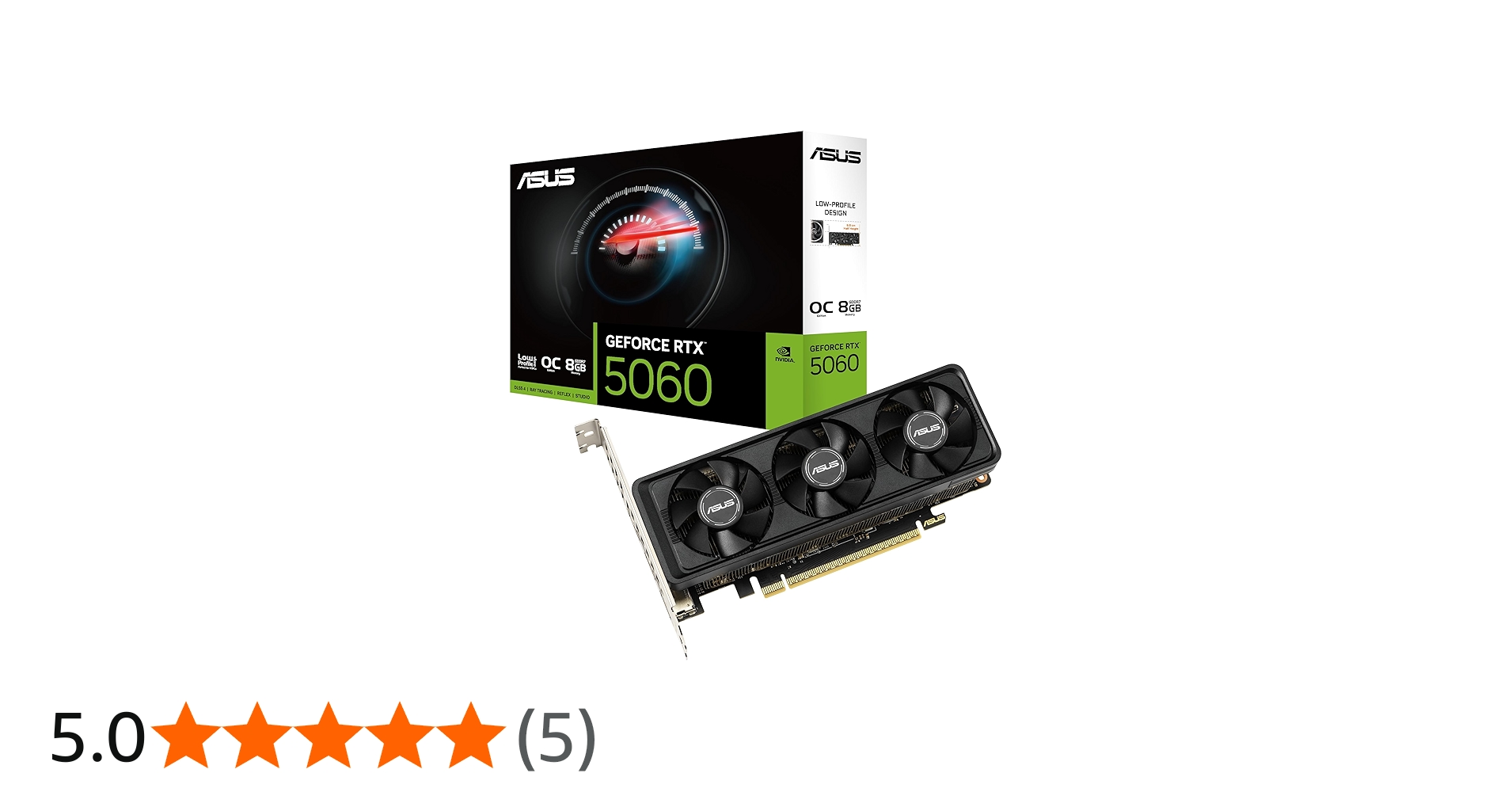 Amazon | ASUS GeForce RTX 5060 LP BRK 8GB GDDR7 OCエディション