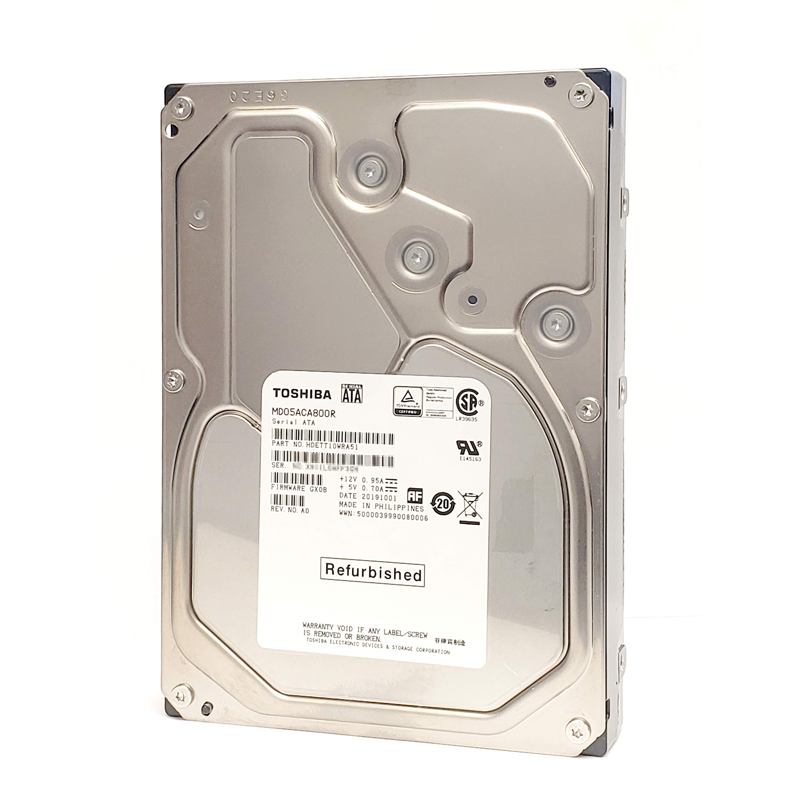 Amazon | TOSHIBA MD05ACA800 8TB 3.5インチHDD Serial ATA600 7200rpm