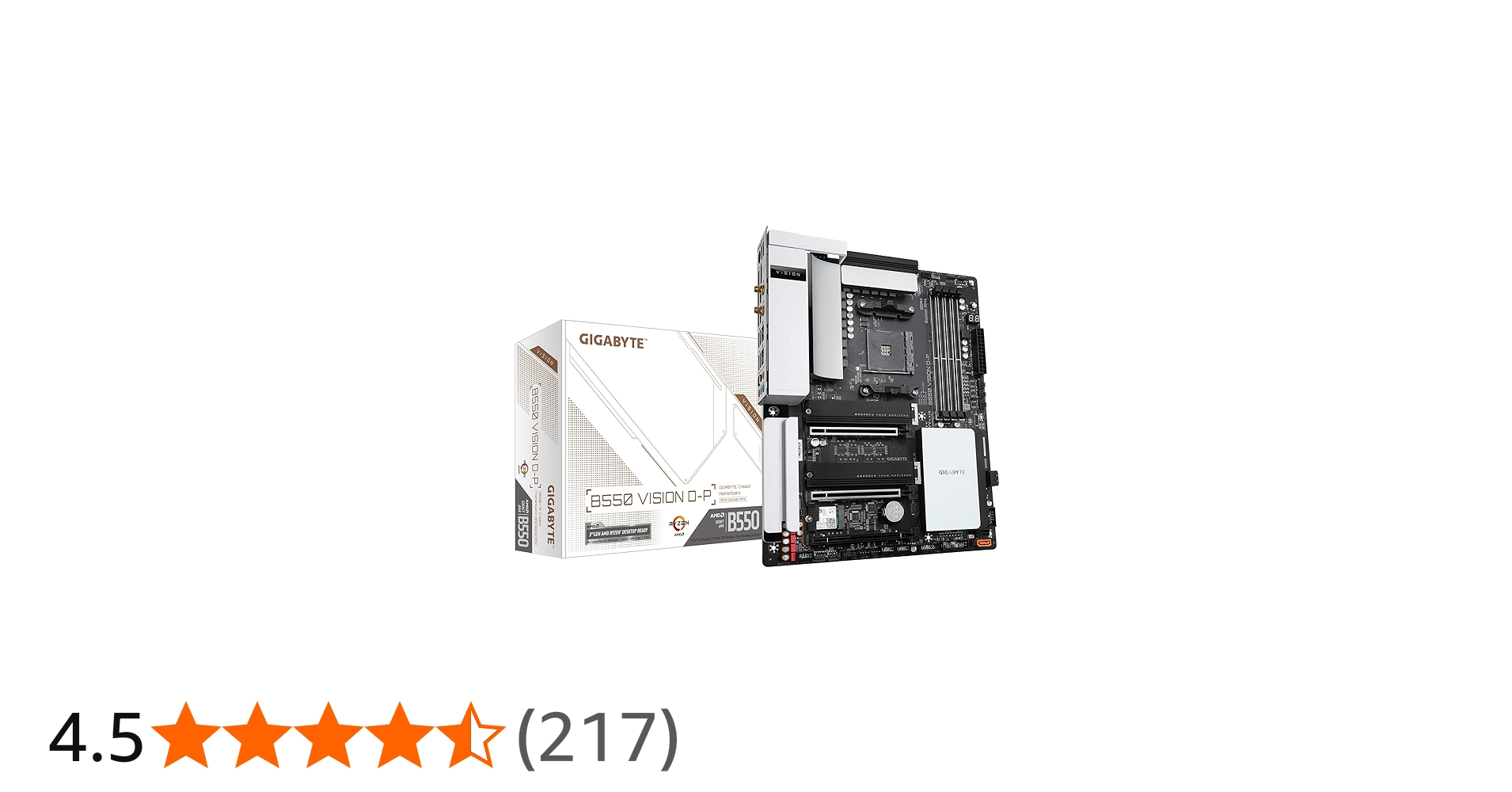 Amazon | GIGABYTE B550 VISION D-P マザーボード ATX [AMD B550チップ