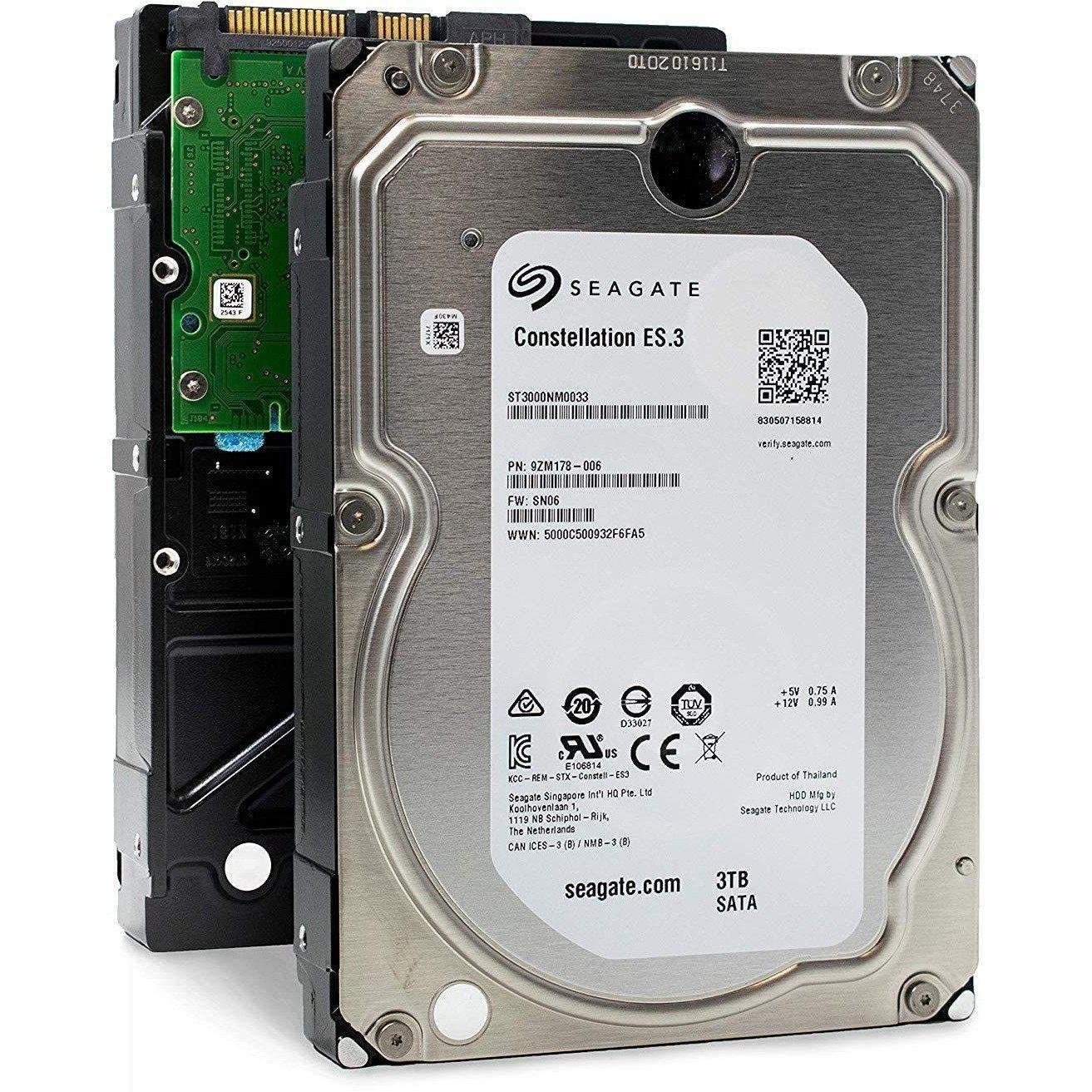 Amazon.com: Seagate Constellation ES.3 | ST3000NM0033 | 3TB 7.2K