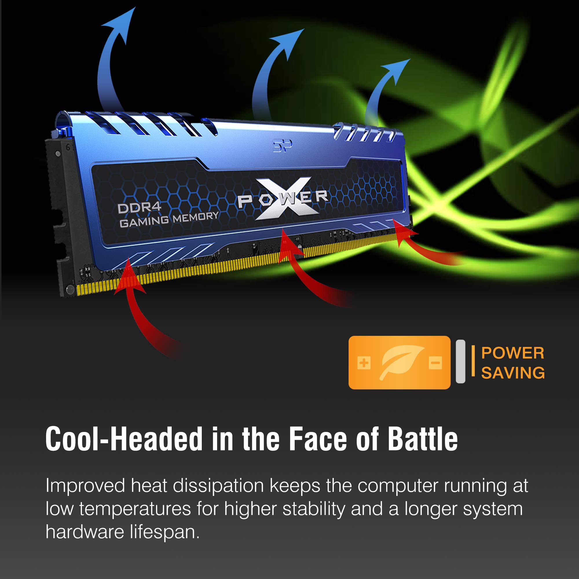 Amazon.com: Silicon Power DDR4 32GB (2x16GB) Turbine 3200MHz (PC4