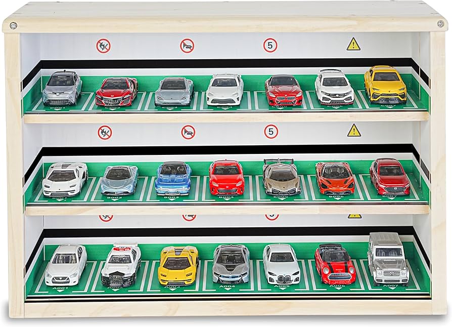 Amazon.co.jp: GUNSEED ミニカーケース、LED付き トミカ 収納 ケース