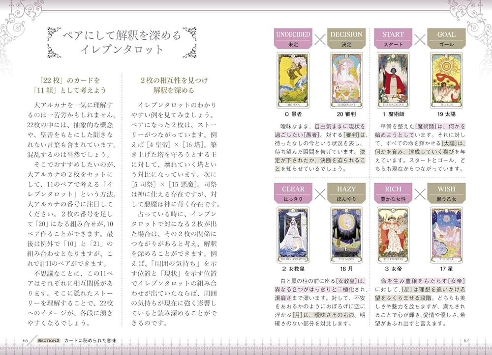 22枚のカードで全部わかるタロット占い | LUA, 八館 ななこ |本 | 通販