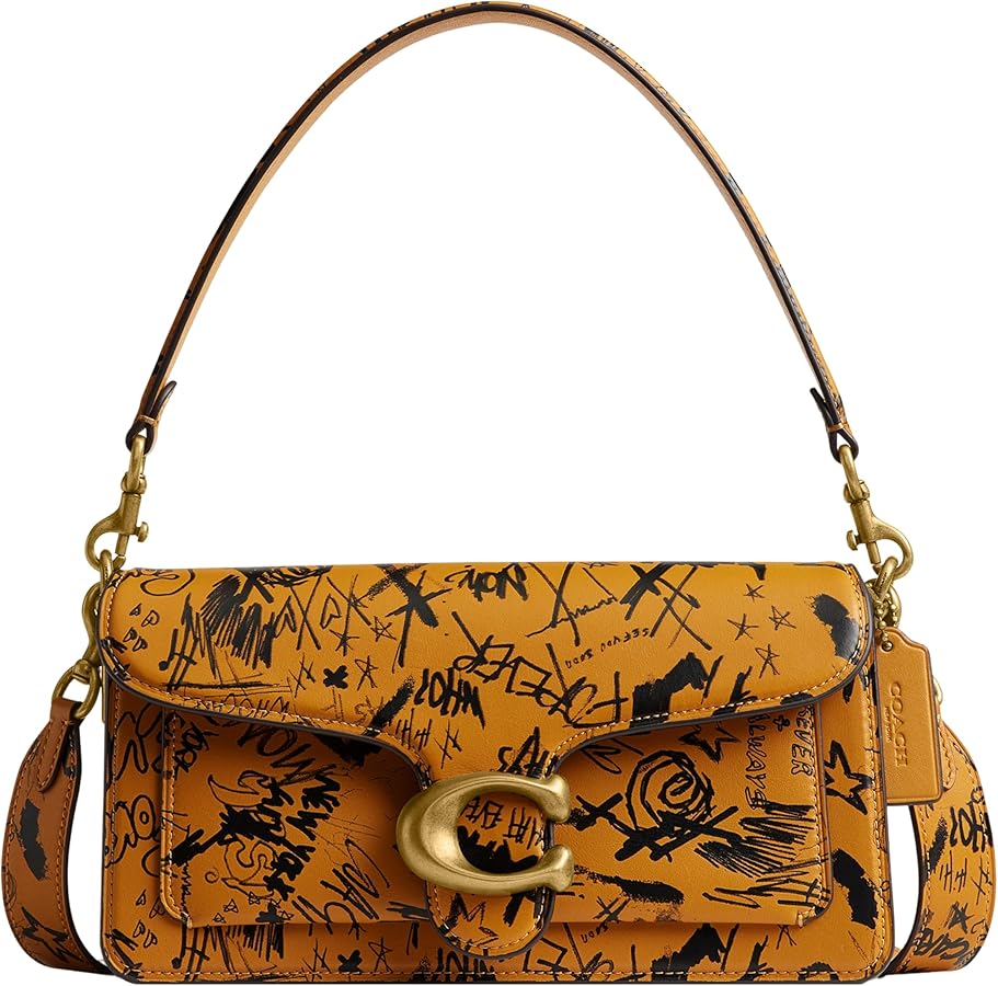 COACH Graffiti Print Tabby Shoulder Bag 26: Handbags: Amazon.com
