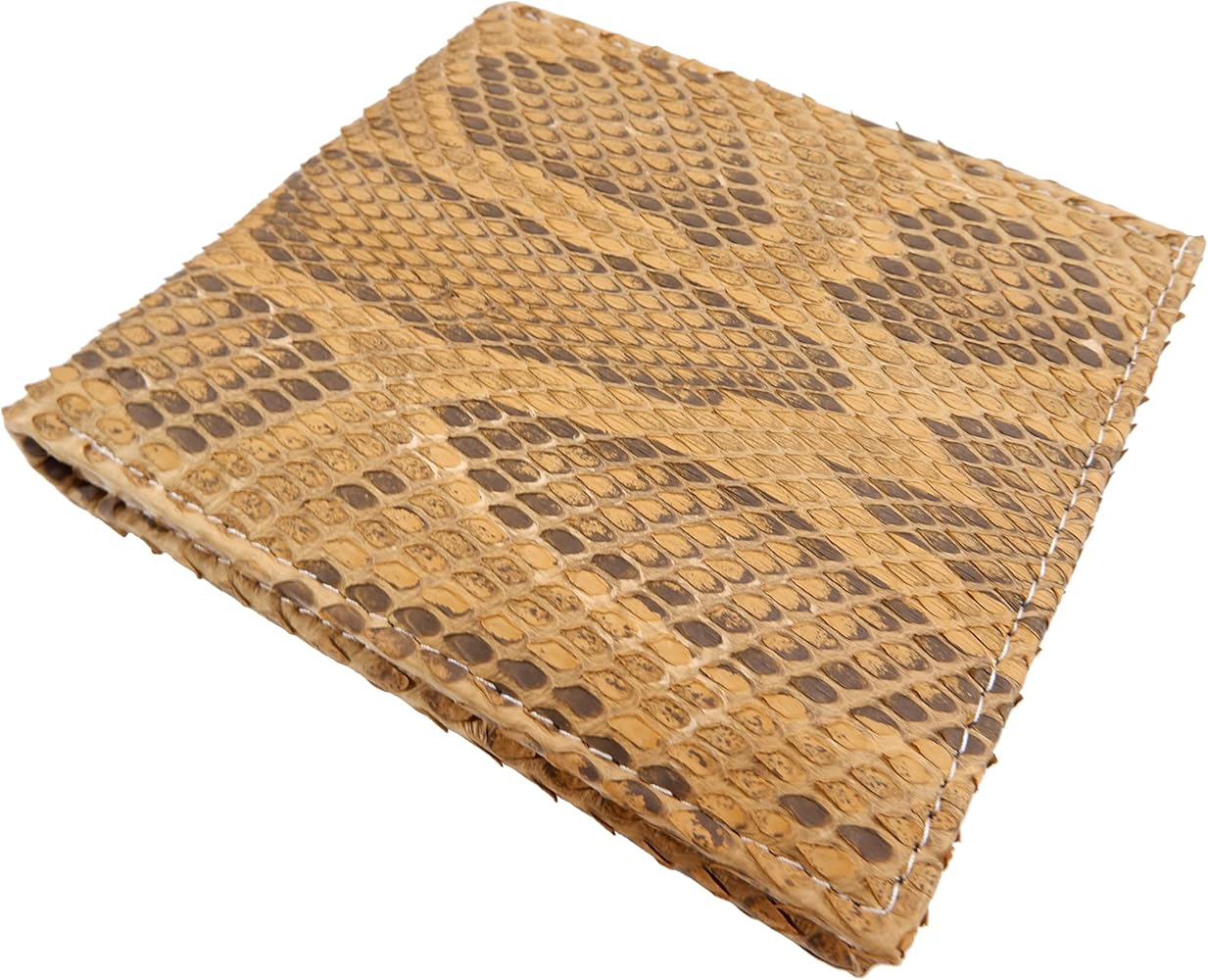 Amazon.com: Pelgio Genuine Python Snake Skin Leather Bifold Wallet