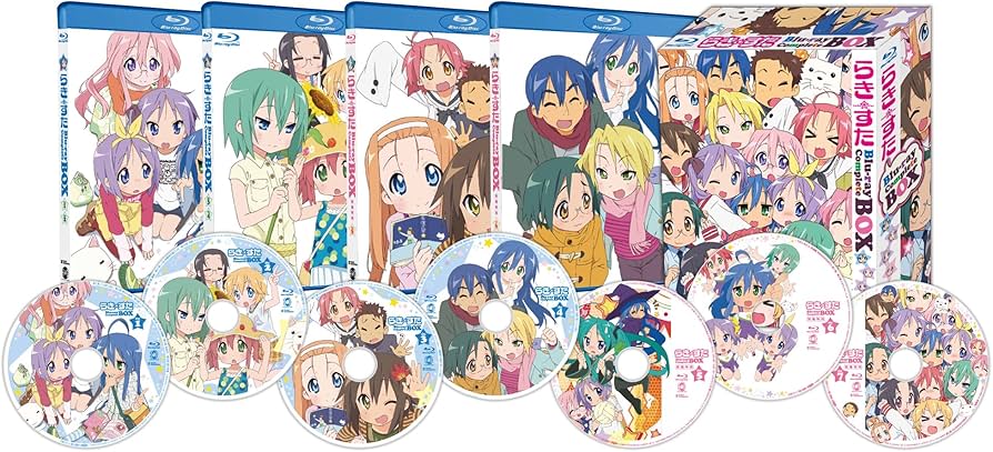 Amazon.co.jp: らき☆すた ブルーレイ コンプリートBOX 【初回限定生産