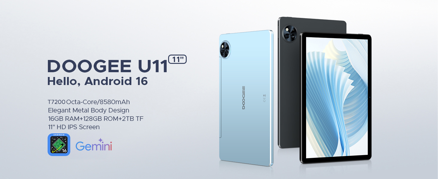 Amazon.com : DOOGEE U11 Android 16 Tablet,11 Inch Tablet with