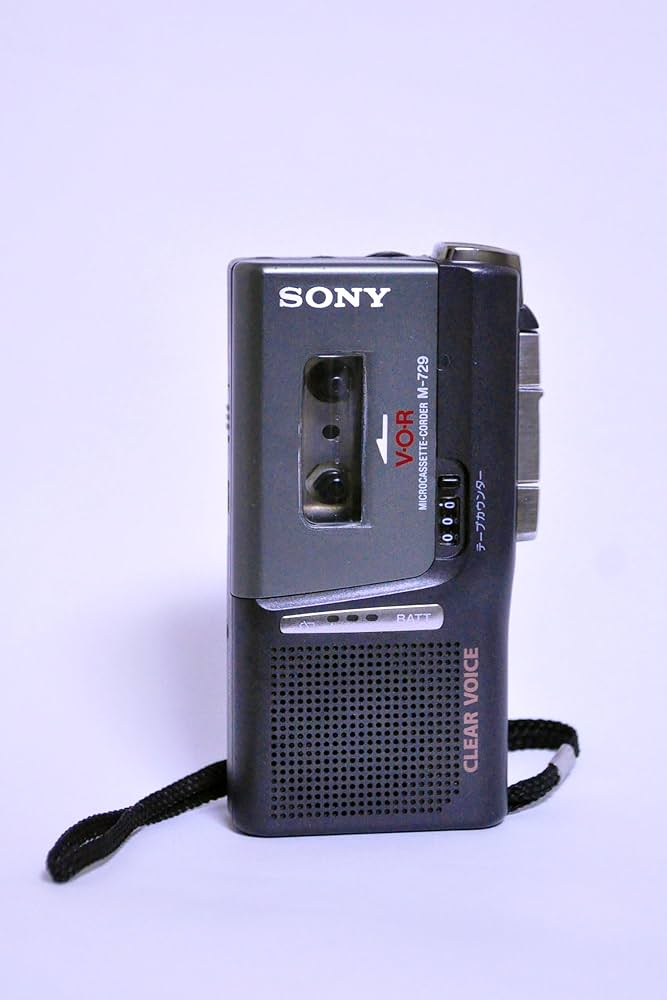 Amazon.co.jp: Sony M-729 Microcassette Recorder : Electronics