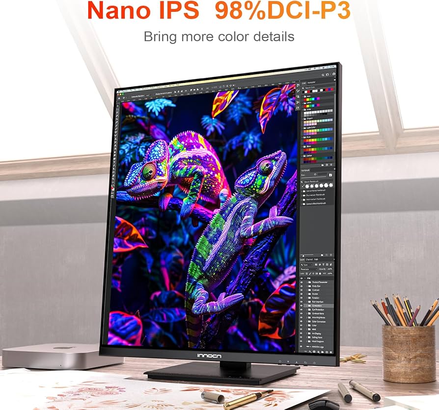 INNOCN 28 Inch 16:18 SDQHD 2560 x 2880p Computer Vertical Monitor