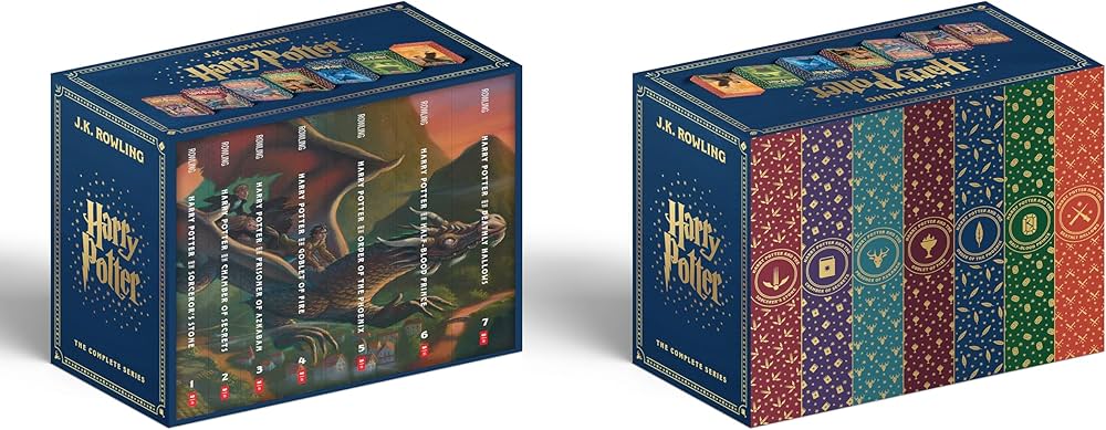 Harry Potter Paperback Box Set Books 1-7 (Deluxe Edition with