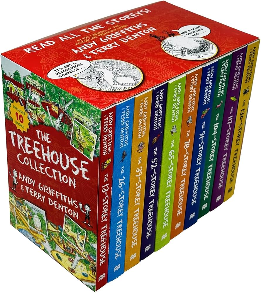 Amazon.com: The Treehouse Series 10 Books Collection Set By Andy