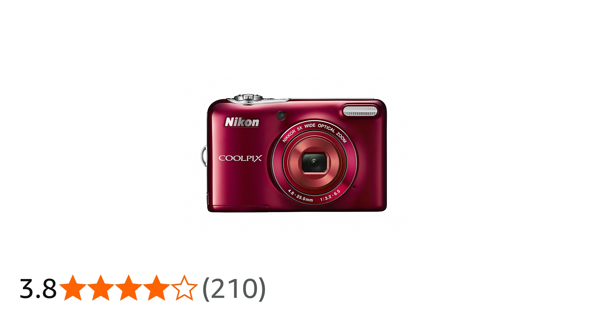 Amazon | Nikon デジタルカメラ COOLPIX L30 5倍ズーム 2005万画素