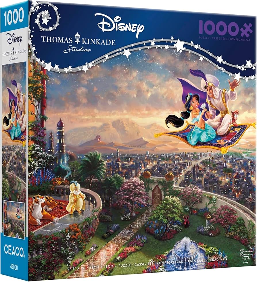 Amazon | Ceaco - ディズニー - トーマス・キンケード - アラジン