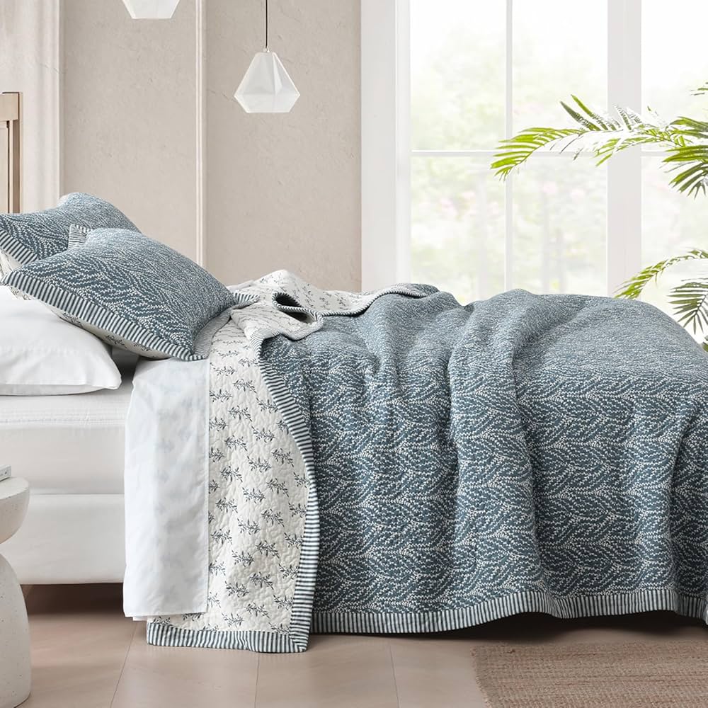 Finlonte Cotton Quilts Queen Size - 100% Cotton Queen Comforter