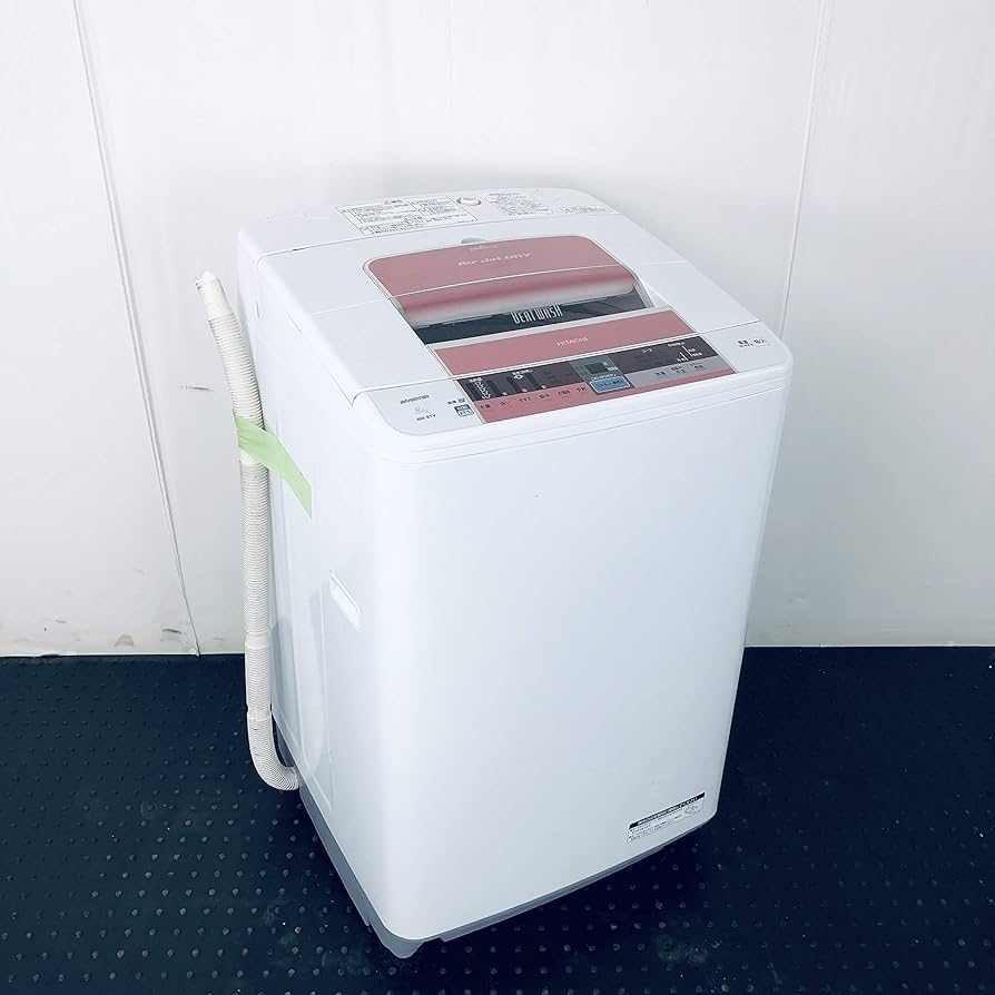Amazon.co.jp: 日立 全自動洗濯機 ビートウォッシュ 8kg ピンク BW-8TV