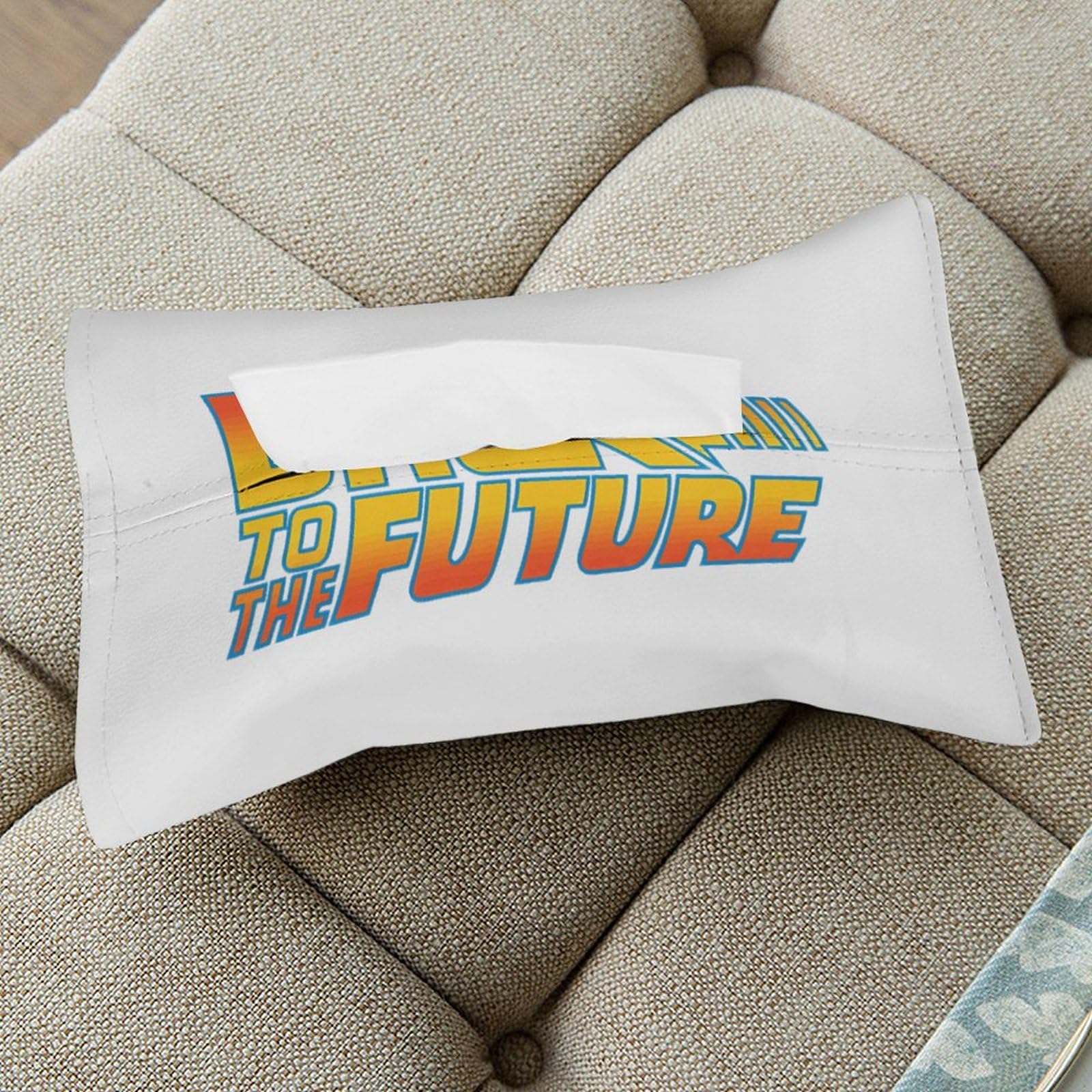 Amazon｜バックトゥザフューチャー ティッシュケース おしゃれ PU