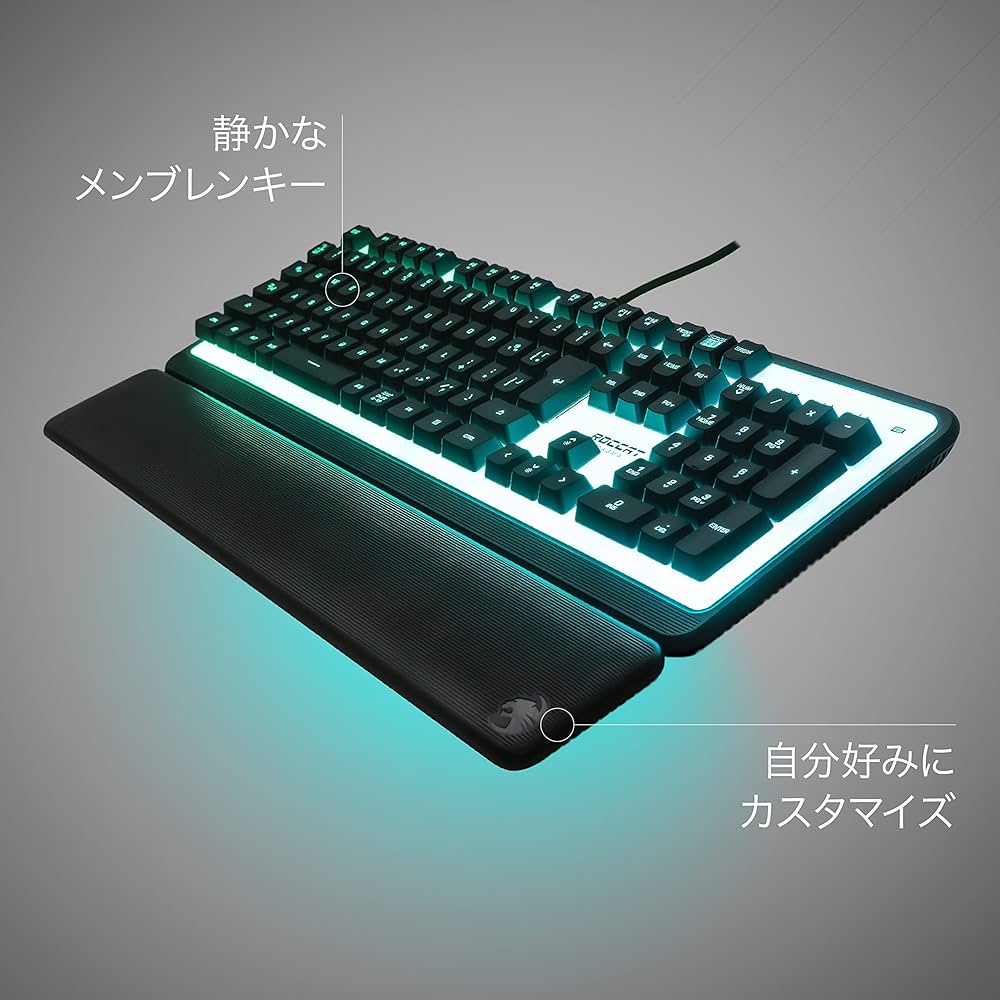 Amazon.co.jp: ROCCAT ゲーミングキーボード Magma JP 日本語配列 有線