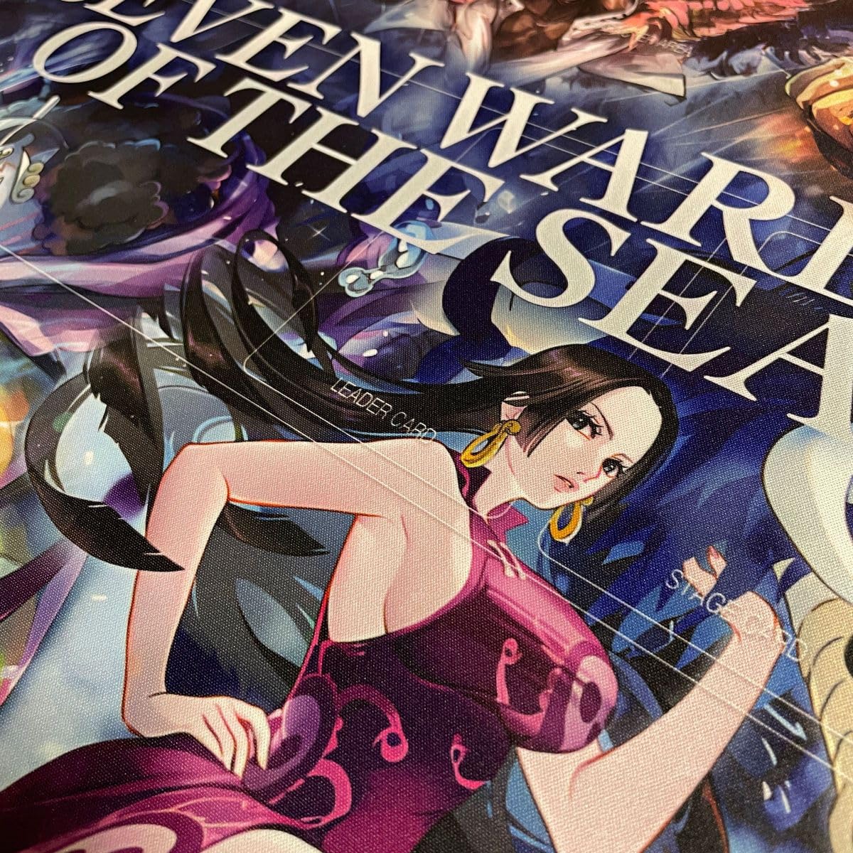 Amazon.co.jp: ワンピ ースカード プレイマット 王下七武海 ラバー製