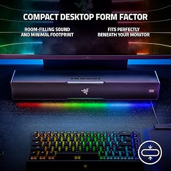 Amazon.com: Razer Leviathan V2: Multi-Driver PC Gaming Soundbar
